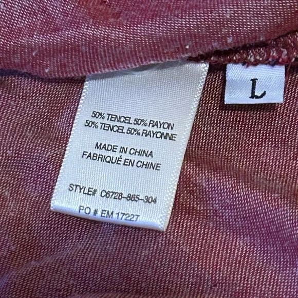 Cloth & Stone Plaid Tunic Shirt Dress Festival Fair Cowgirl Western - Picture 10 of 10